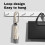 Windproof Umbrella, 10 Ribs, Carabiner Grip 14