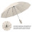 Windproof Umbrella, 10 Ribs, Carabiner Grip 6