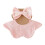 Multifunctional Infant Bib Set Including Bowknot Headband-Es 1