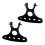 2Pcs Universal Bicycles Handlebars Mounting Brackets-Black 1