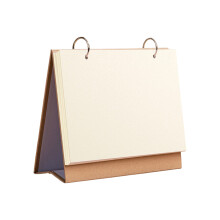 2Pcs Blank Calendar Scrapbooks with 13 Pages- sketch paper