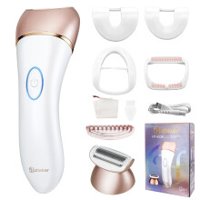 HATTEKER Smart Epilator and Shaver for Women Arms, Legs, Underarms, Bikini Area