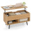 Costway Lift Top Coffee Table 80 cm Modern Accent Table with Hidden Compartment 1