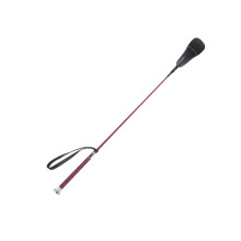 Equestrian Training Horse Whip Pointer Racing Riding-Burgundy