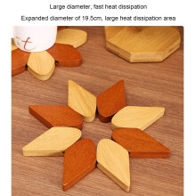 Expandable Wooden Trivets for Hot Dishes
