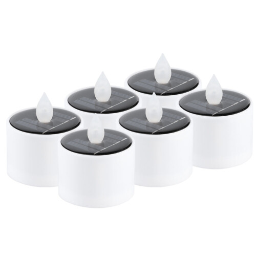Solar Candle Lights 6 Pack Home & Garden