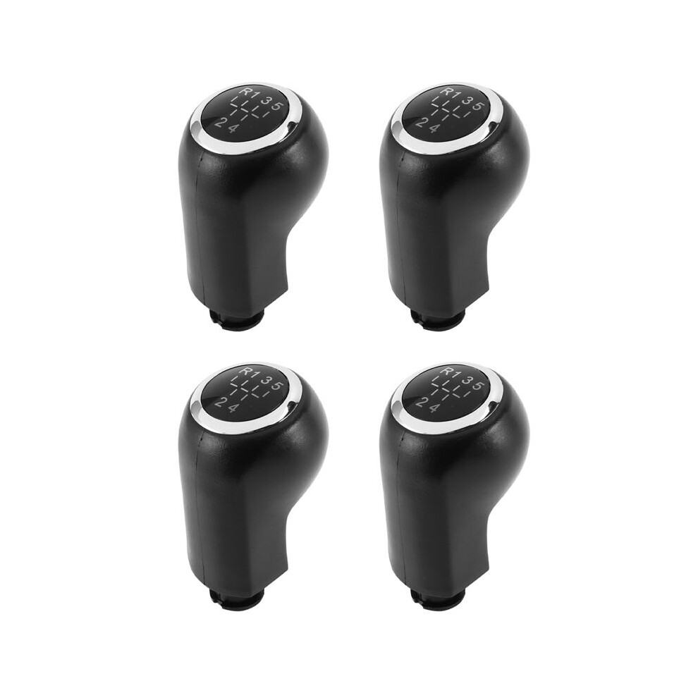 4X 5 Gear Stick Shift Knob For Astra Mk5 Corsa D Zafira B -5738025 Black 4711422703023