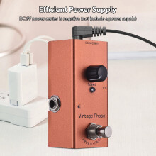 Vintage Orange Phase Pedal True Bypass