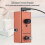 Vintage Orange Phase Pedal True Bypass 1