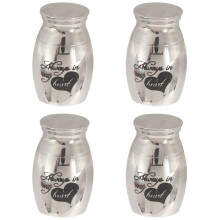 4X Cremation Urns, Ashes Keepsake, Memorial Urn Funeral Urn
