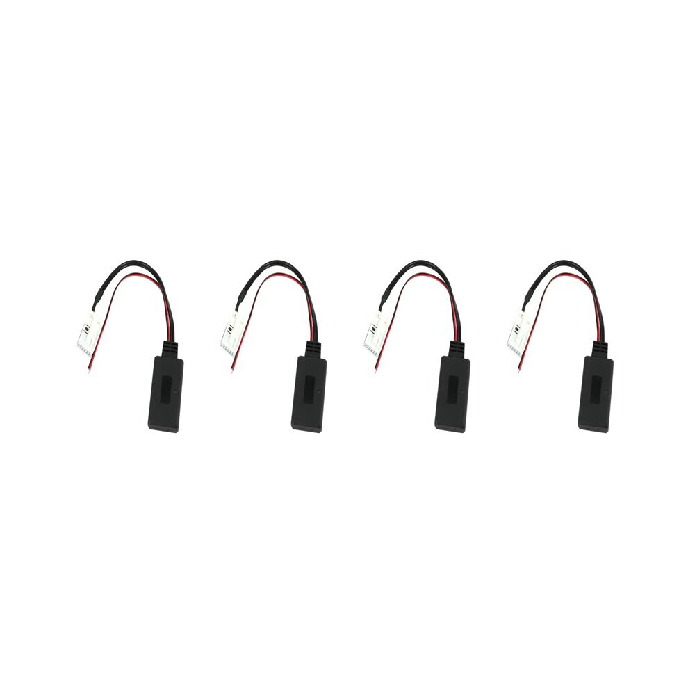 4X For 207 307 407 308 For C2 C3 12Pin Module Wireless Radio Stereo Aux-In Aux Cable Adapter 4711640953385