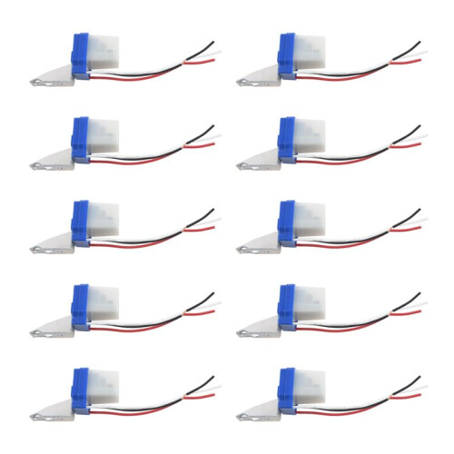 10X AC  12V 10A Automatic Lamp Twilight  Light Sensor Twilight