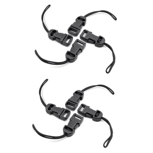 8 Pcs Quick Release Camera Strap QD Loops Connector Adapter Camera Quick Release Clip for Digital Cameras, Binoculars