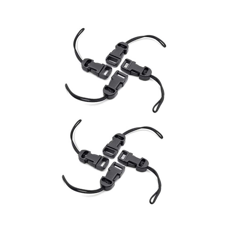 8 Pcs Quick Release Camera Strap Qd Loops Connector Adapter Camera Quick Release Clip For Digital Cameras, Binoculars 4711677957318