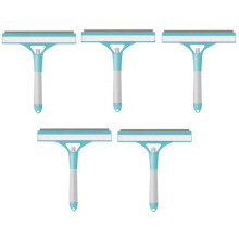 Shower Squeegee Three-in-One Silicon Shower Squeegee Household Bathroom Window Mirror Glass Cleaning Tool for Home