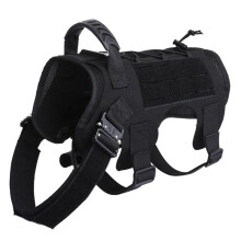 Spring and Summer Dog Clothes Waterproof Laser Dog Vest Universal Outdoor Large Dog Clothes Breathable,Black,M