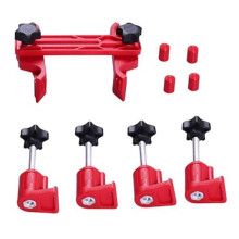 9PCS Car Main Cam Timing Sprocket Gear Locking Tool Set, Bump Locking Double Camshaft Anti-Slip Fixing Clamp