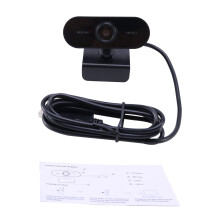 Webcam 1080p built-in microphone full HD, computer camera USB video