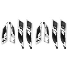 8x Car Inner Door Handle Inside Handle Internal Wrench Open for 08-12 Lavida / Superb 01-08