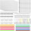 Shrink Plastic Sheet Kit W Blank Sheets Shrinky Art Paper, Colored Pencils, Keychains, Earring Hooks,for Crafting 1