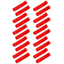 Mountain Bike Bicycle Brake Handle Protector, Anti-Slip Silicone Brake Handle Cover for M365 Electric Scooter Red