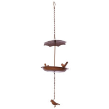 Hanging Bird Bath Hanging Bird Feeder Metal Bird Baths for Ourdoors Hanging Tray Bird Bath Tray or Bird Water B