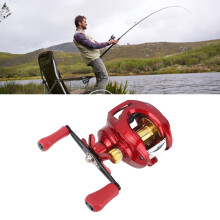 Baitcastingrolle aus Metall linkshändig 7,2:1 0,26/180m