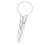 Fashionable Layer Fringe Statement Necklace With Detachable 1