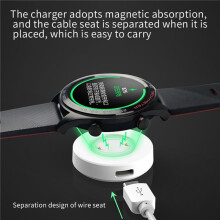 3X Dock Station per Caricabatterie Con Cavo di Ricarica per  Watch  / GT2 /  / Magic Clock 19QA