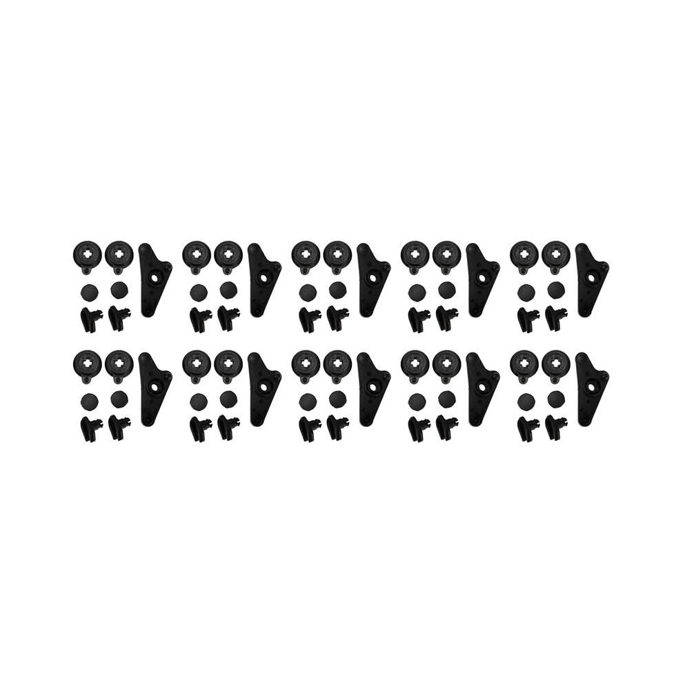70Pcs Intake Manifold Air Flap Runner Repair Kit 2721402401 For For C230 C280 C300 C350 M272 M273 Black 6031565097567