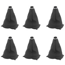 6X Car Manual Leather Gear Shifting Dust Boot for Si 2006 2007 2008 2009 2010 2011