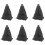 6X Car Manual Leather Gear Shifting Dust Boot for   Si 2006 2007 2008 2009 2010 2011 1
