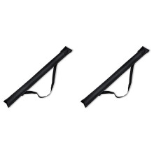 2X Pool Stick Carrying Cue Bag, 32 Pollice Snooker Billiard Stick Rod Storage Borsa da Trasporto per Proteggere il 1/2 Billiard Stick