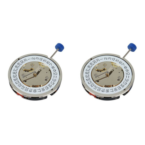 2X Replacement 5040D Quartz Watch Movement for Ronda Quartz Watch