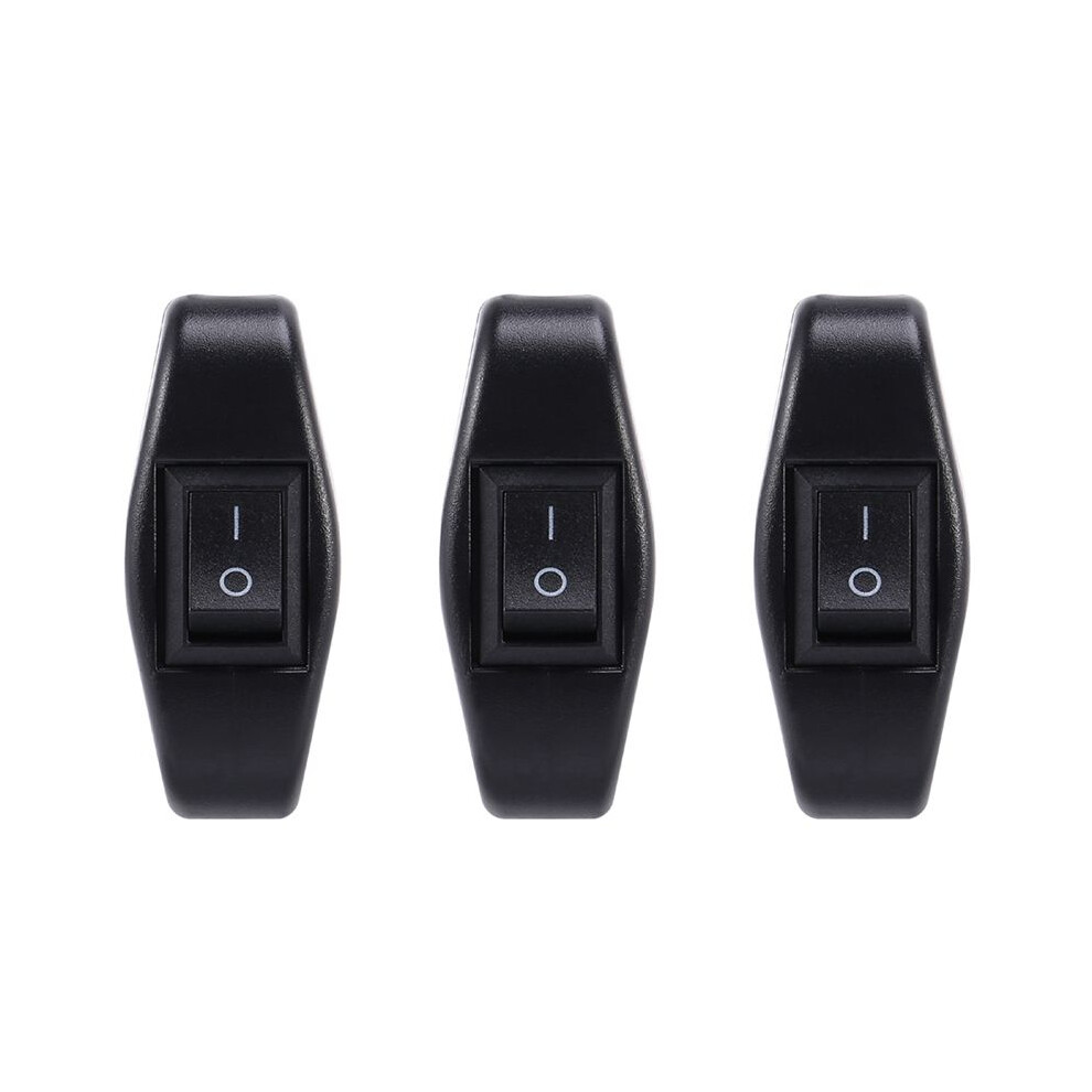 3X Black Bedroom Off Button In 6A/250Vac 10A/125Vac 4713901428465