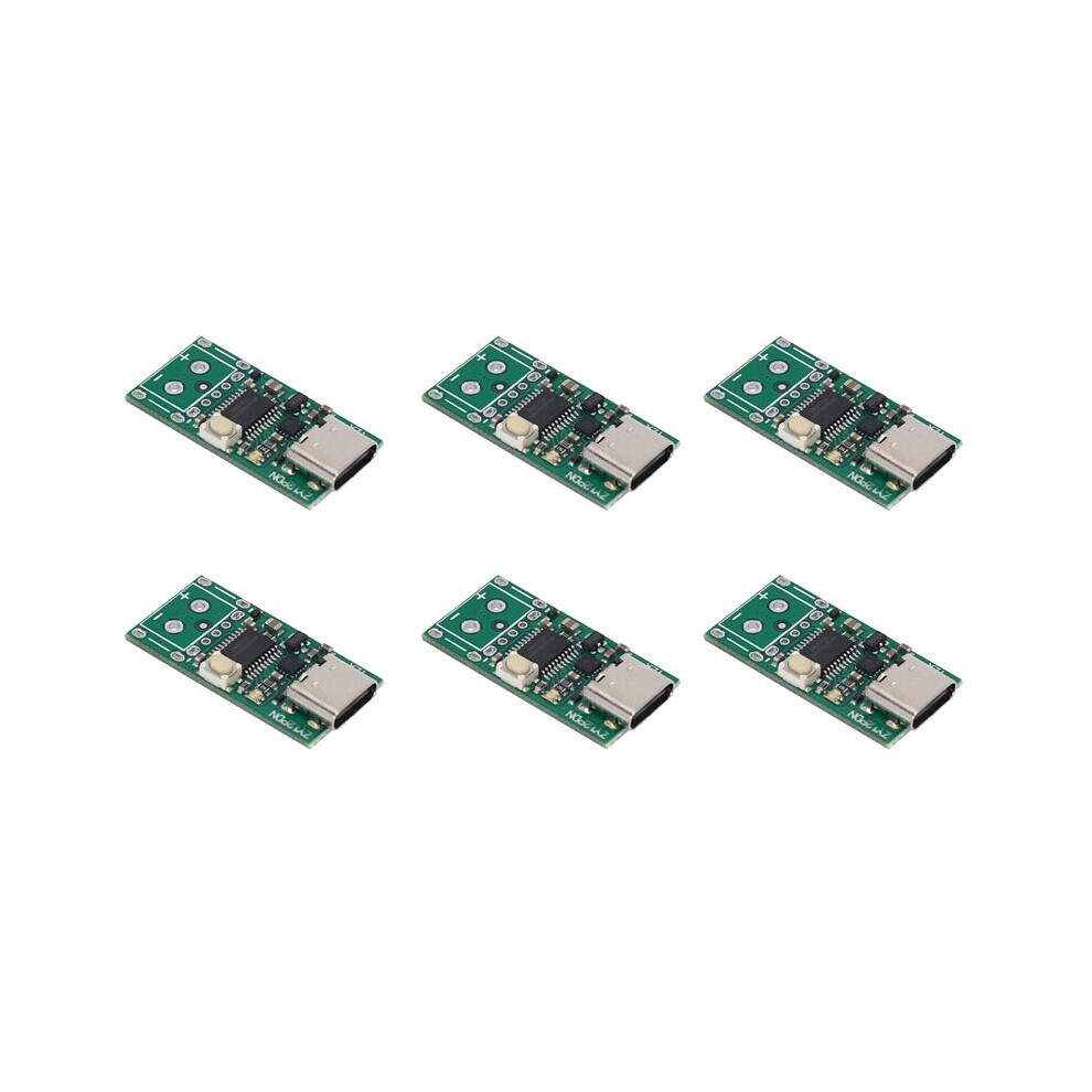 6X Usb-C Pd2.0/3.0 To Converter Power Supply Module Decoy Fast Charge Trigger Poll Polling Detector Tester(Zy12pdn) 4713765815524