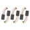 6 Pcs 5mm X 8mm X 13mm Carbon Brushes for Angle Grinder Orbital Sander 1