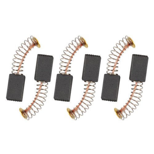 6 Pcs 5mm X 8mm X 13mm Carbon Brushes for Angle Grinder Orbital Sander