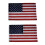 2X Promotion Drapeau Américain USA - 150  90cm ( conforme à l'image) 1