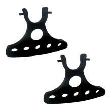 1Pair Bike Handlebars Repair Stand Holder Bicycles-Black