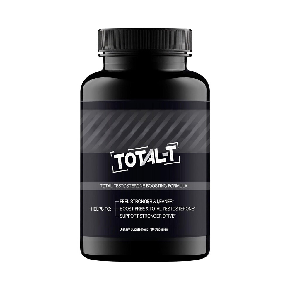 (1pc) Total-T , Total Testosterone Booster Supplement for Men, 90 capsules