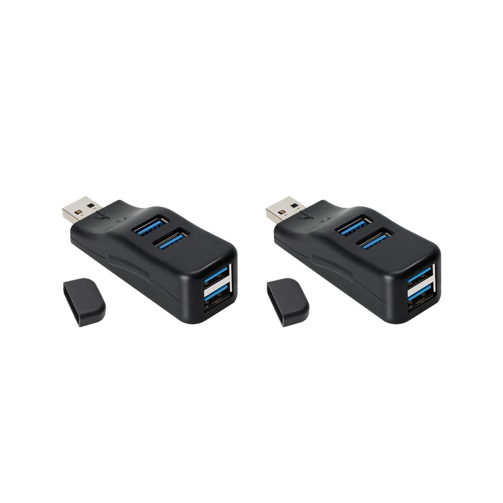2X Usb 3.0 Hub Adapter Extender Splitter Box 4 For Pc Laptop Mobile Phone High Speed U Disk Reader 6032427016917