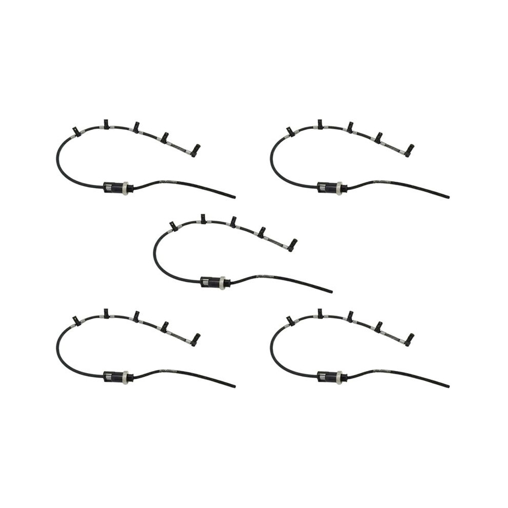 5X Fuel Return Pipe Fuel Injector Leak Off Hose For 076130235 4713834205027