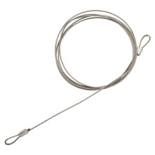 5X 1: 10 RC Crawler Accessories Metal Trailer Wire Rope Tow Rope with Hooks for RC Car 1/10 D90 Axial SCX10 Truck