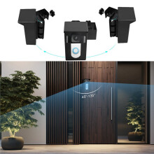 Doorbell Bracket Vinyl Siding Mount for for Blink Doorbell Camera,Ring Video Doorbell Protective Case Anti-Theft Bracket