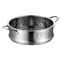 18cm Thickening Food Steam Rack Stainless Steel Steamer with Double Ear for Soup Pot Milk Pot Kitchen Tools