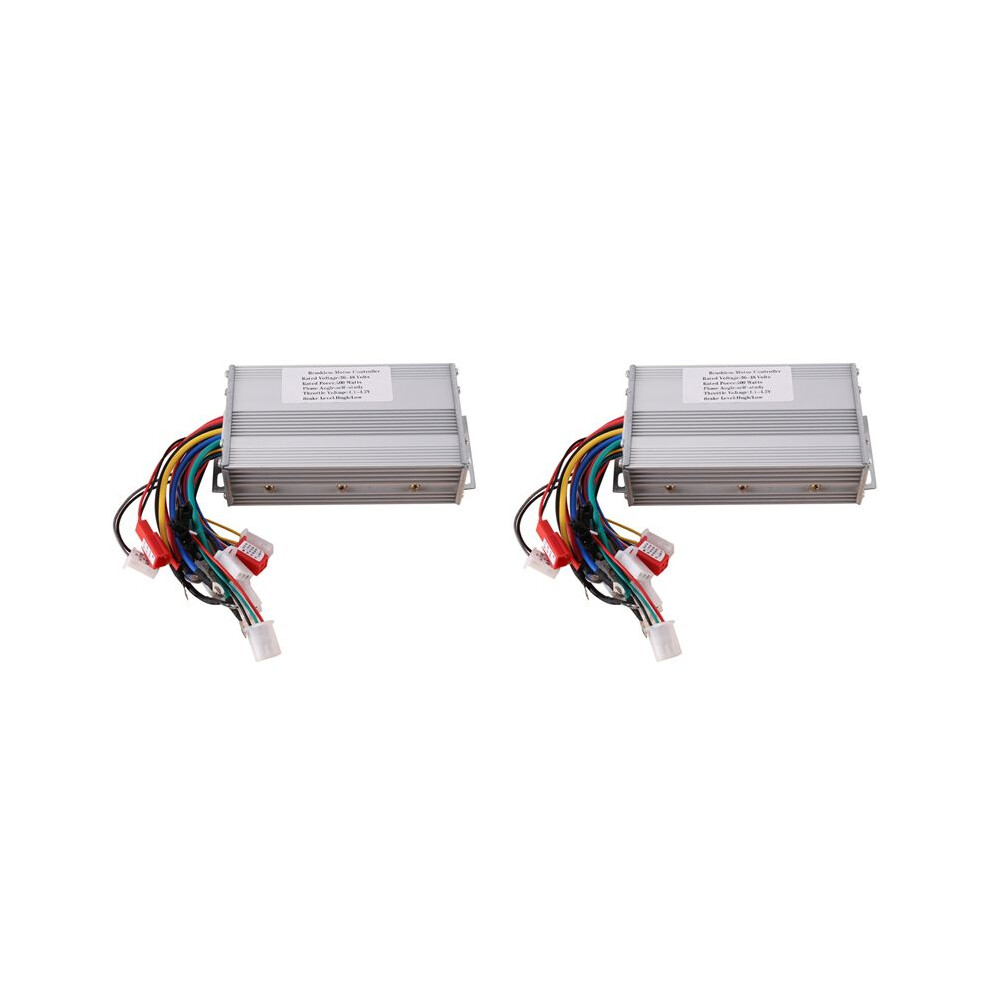 2X 36V/48V 500W 12 Tube Electric Bicycle E-Bike Scooter Brushless Motor Controller 4713935050328