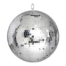 3X FäRgglad Scenljuseffekt 8 Tum 20 cm Discospegel Glitterboll LäTt Silver Julfest Dekoration