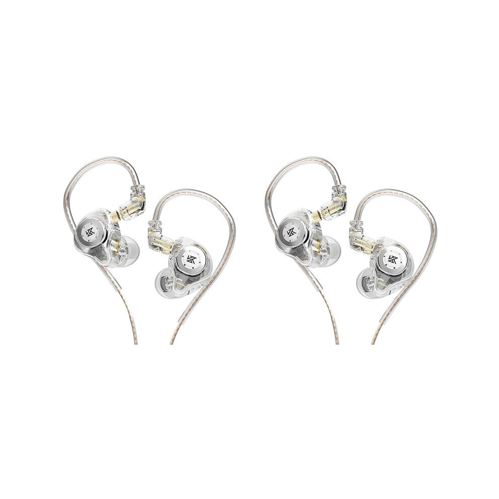 2X Kz Edx Pro In-Ear Headphone Hifi Stereo Bass Earphones With Detachable Cable Sports Noise No Microphone-E 4713832374503