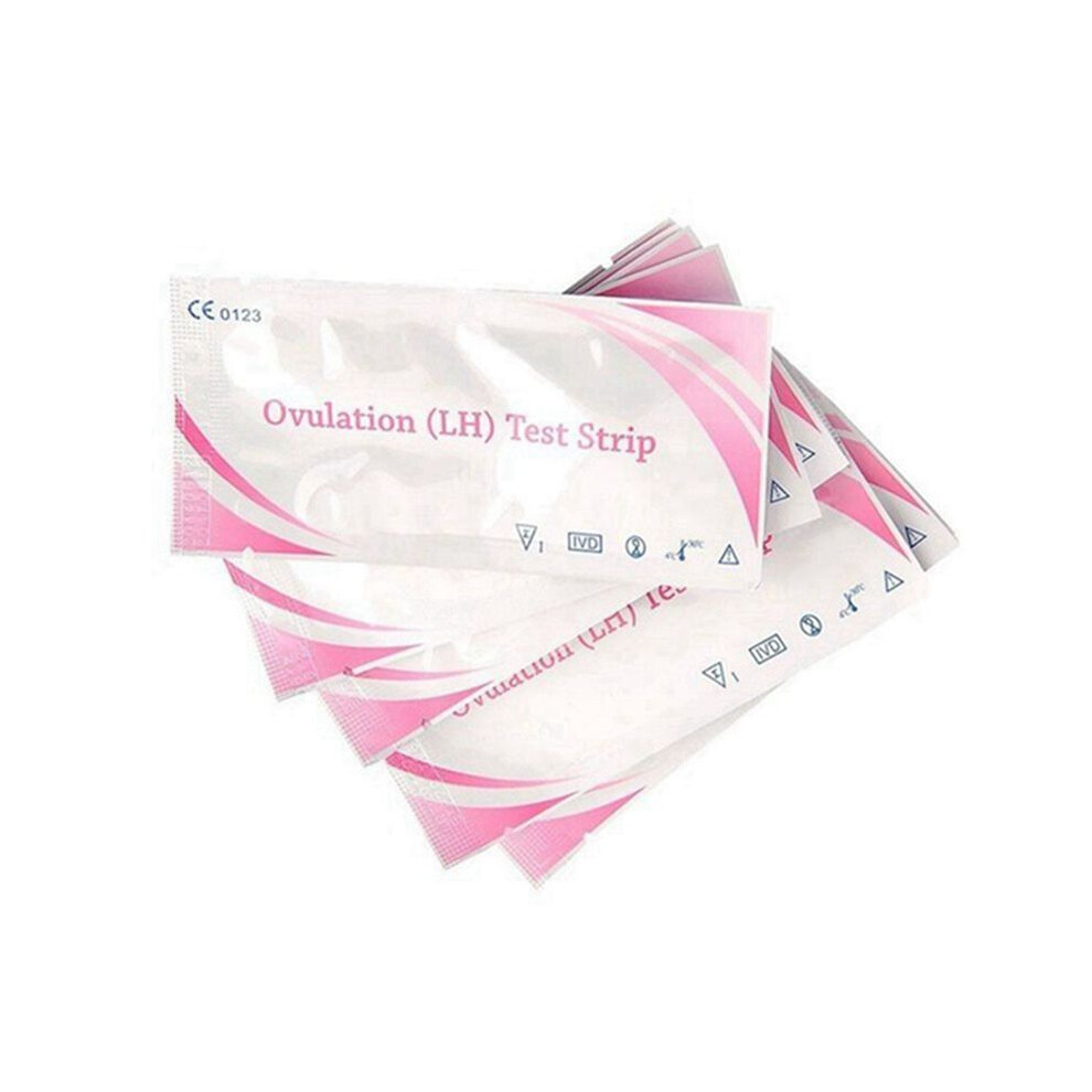 50 Pcs LH Private Ovulation Test Strip Pregnancy Test Paper Urine Test Strip Predictor Fertility Ovulation Test Strip